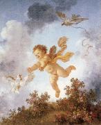 Jean-Honore Fragonard Pursuing a dove Spain oil painting artist